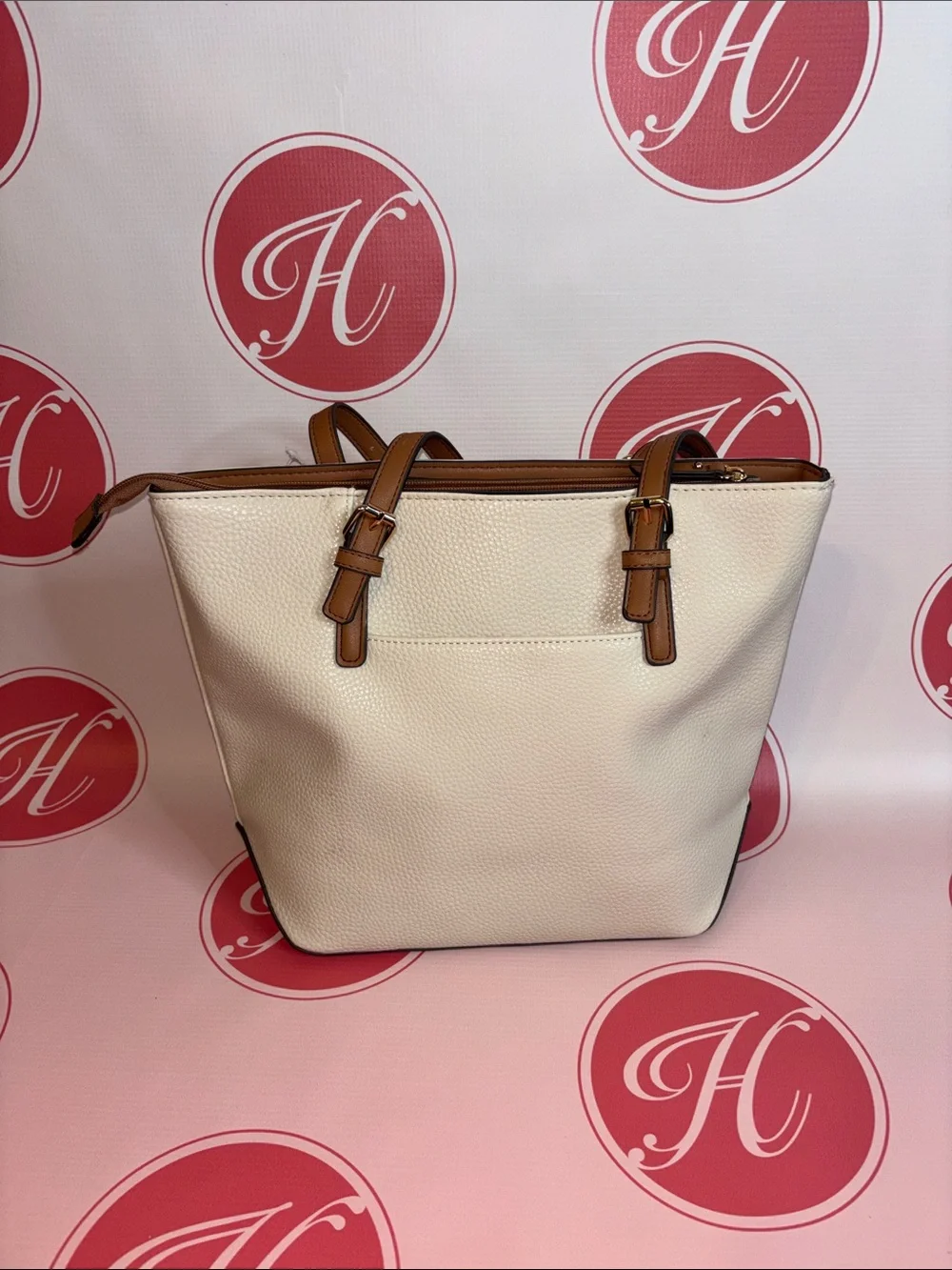 Ann Klein Lily pebble tote